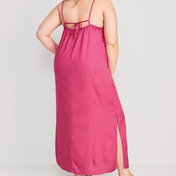 NEW Old Navy Tie-Back Maxi Slip Dress for Women - Picture 7 of 7